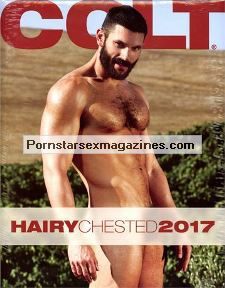 Colt Studio Hairy Chested Gay Calendar 2017